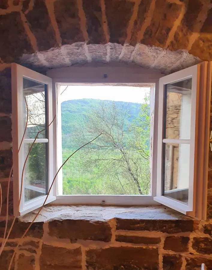 Nyaraló Casa Leonarda, Rustic Istrian Stone House, Nature, Peace And Hilltop Views, Near Motovun Zamask Horvátország