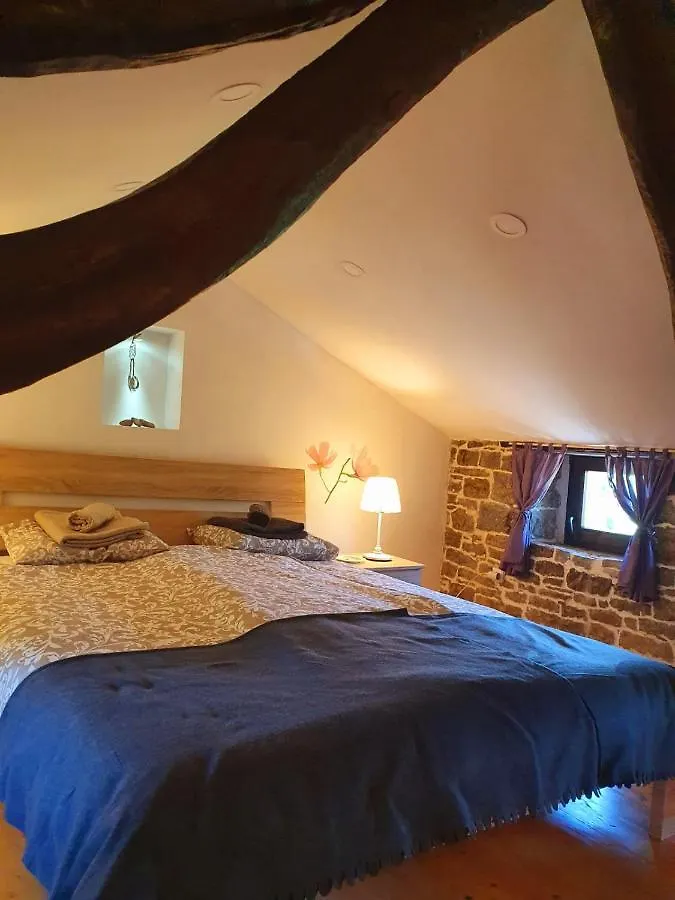 Casa Leonarda, Rustic Istrian Stone House, Nature, Peace And Hilltop Views, Near Motovun Zamask